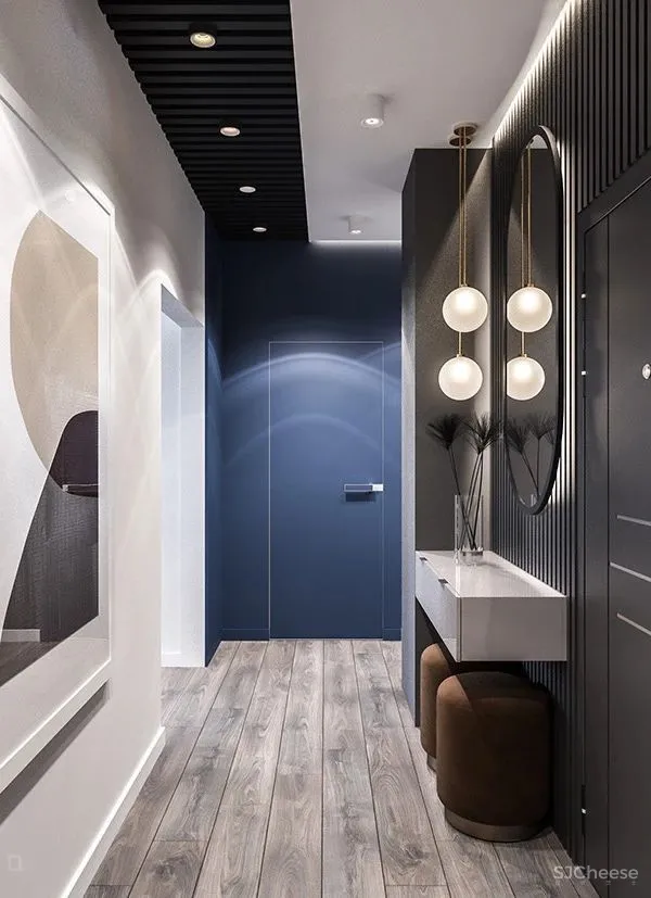 100个·轻奢系入户玄关设计