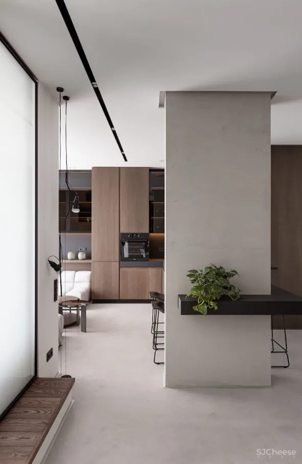 虽然空间不大,设计师却下足了功夫,让储物、功能性、时髦感通通拥有!