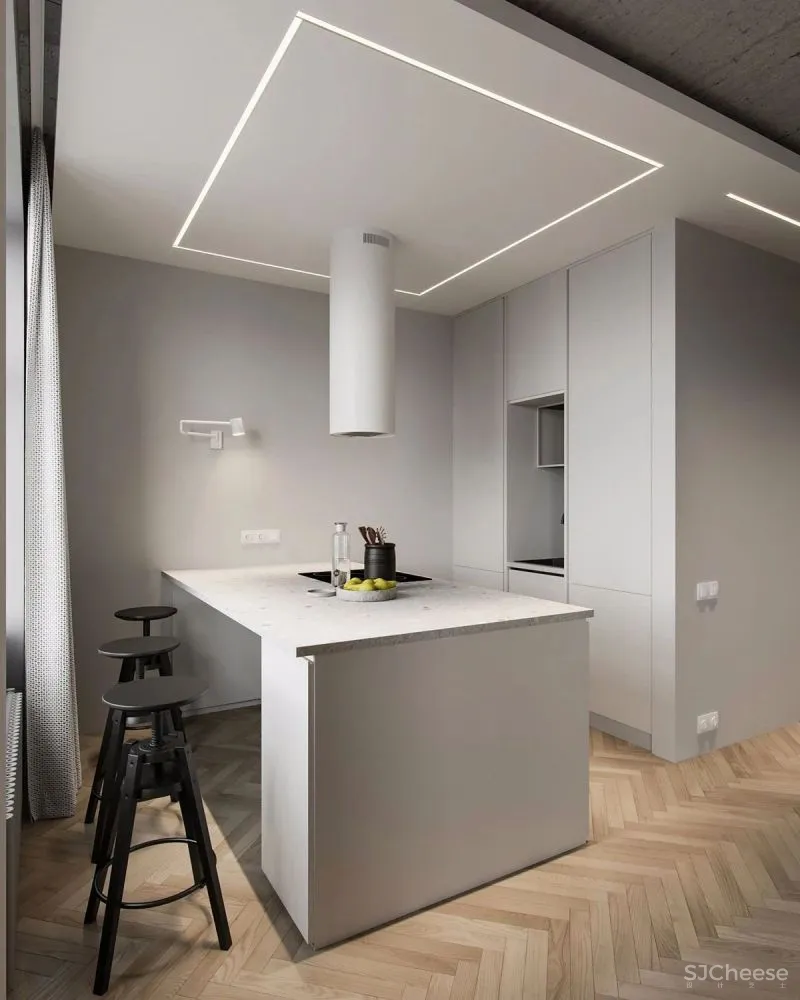 这个年轻女孩的37㎡公寓，被打造成了“首饰盒子”！