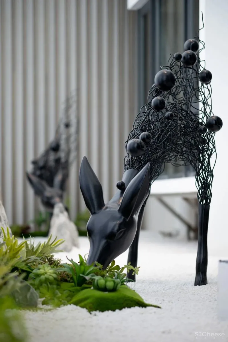 鹤与鹿的故事，贯穿自然的力量 聚舍联合设计 「星作」