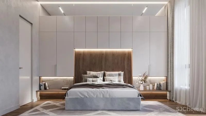 106㎡三居室，质感轻奢！