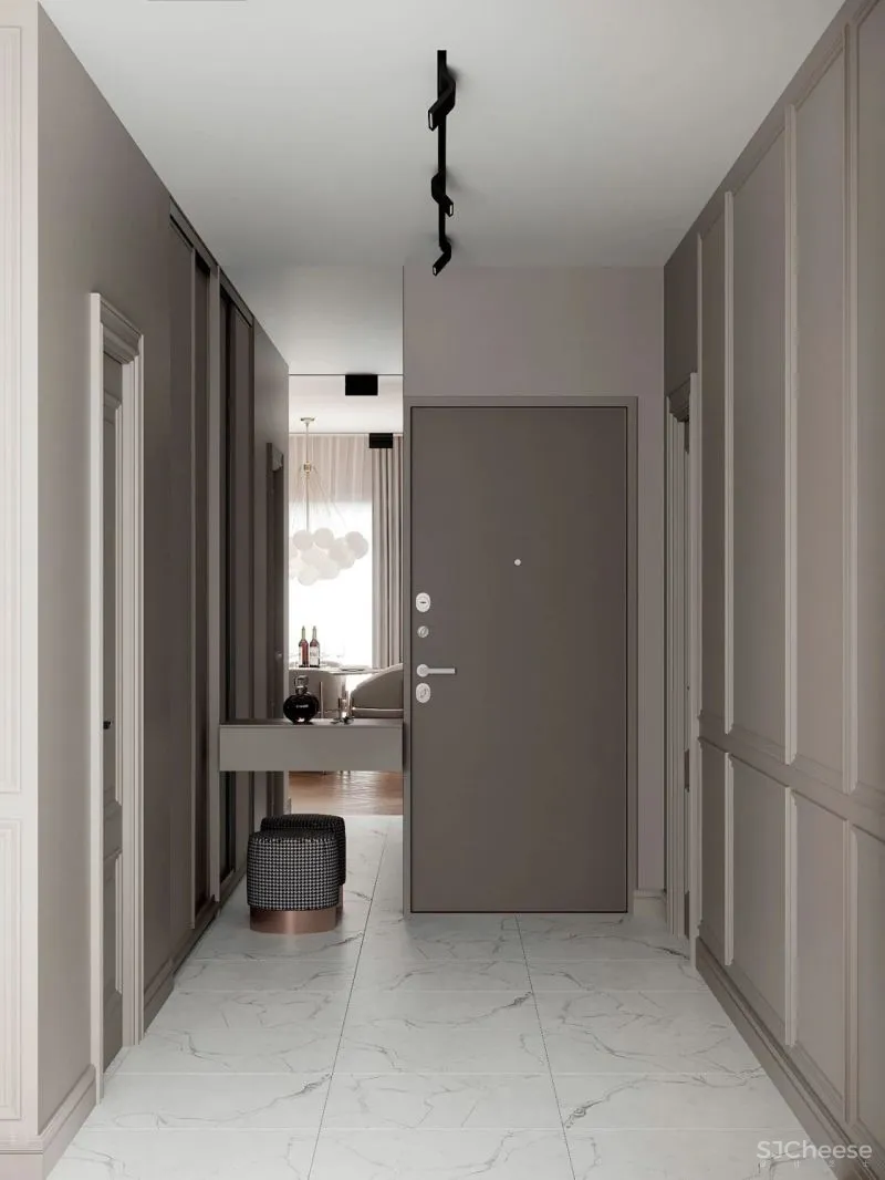 100个·轻奢系入户玄关设计