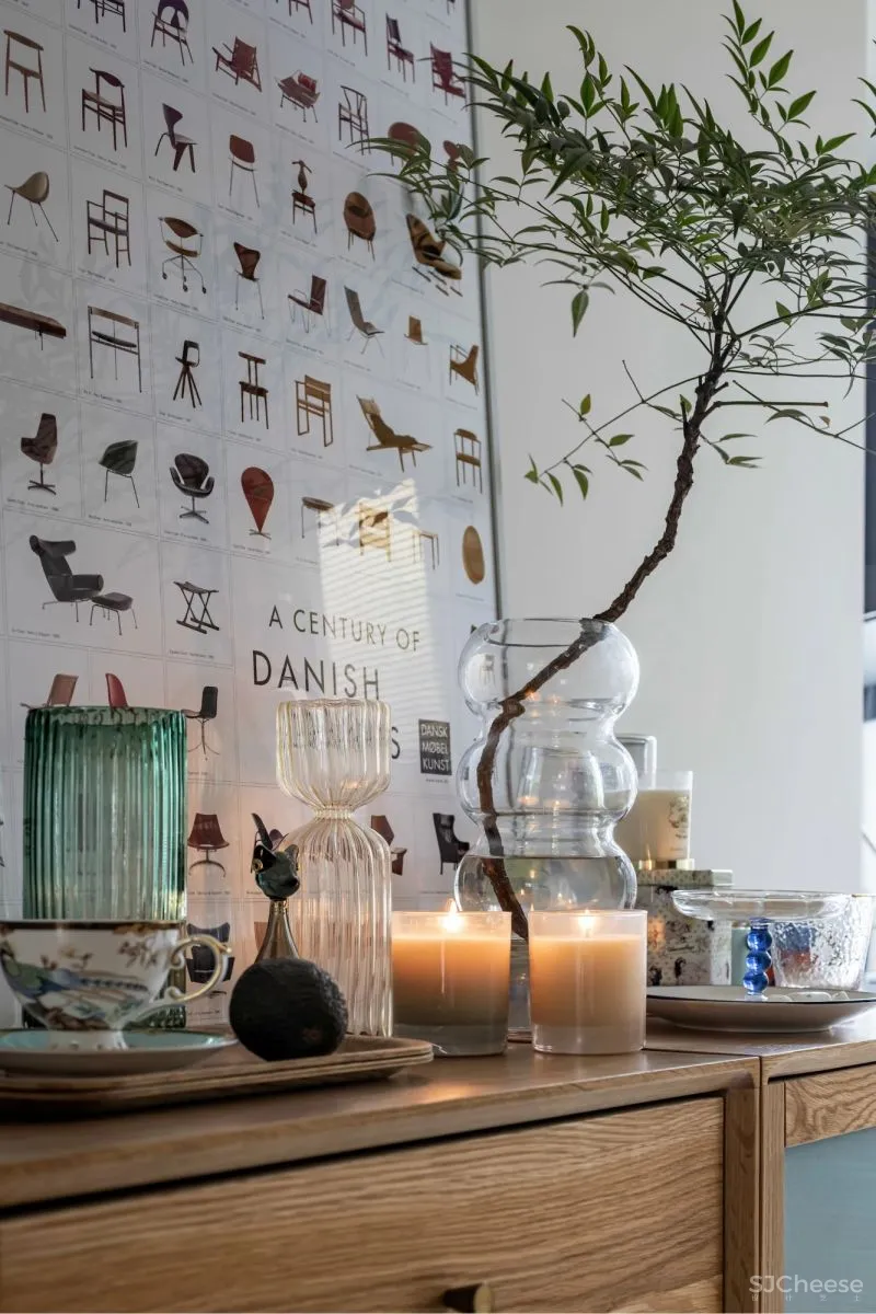 “书迷”教师夫妻的复古家,客厅卧室打通,餐厅放阳台,90㎡显大3倍!美呆!