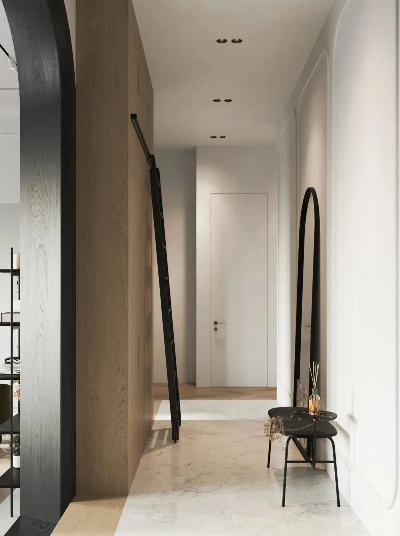 90.2㎡二居室,清新典雅,一种精致的生活姿态!