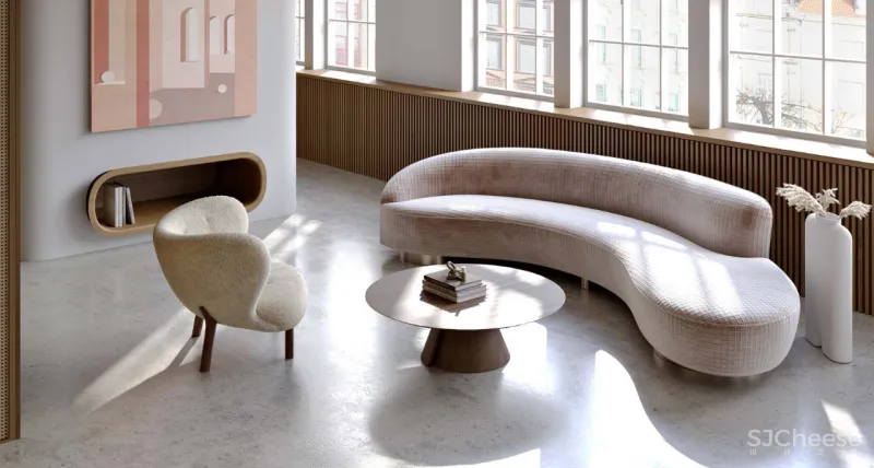 美女设计师设计的3间公寓，软装搭配优雅又灵动