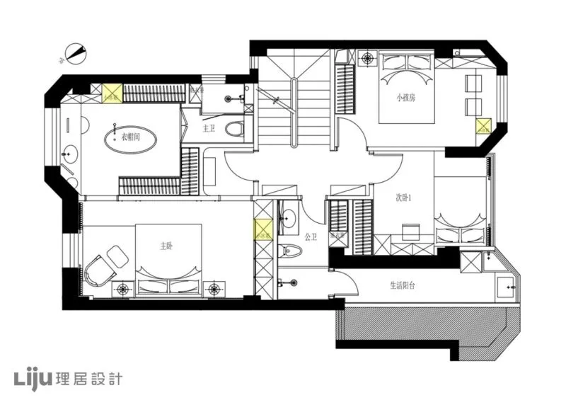 199㎡优雅大宅,宠妻狂魔打造少女童话屋
