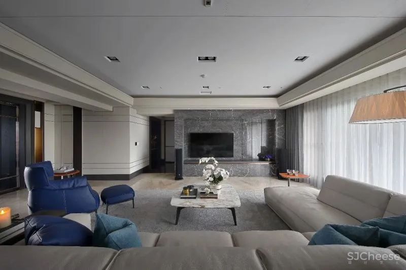 格调大平层设计,古典与现代完美结合!