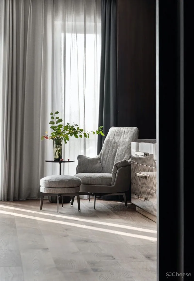 尚层设计 北京 1200㎡ 独栋隐逸大宅，自然安详的家