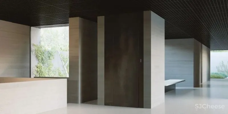 比利时Element Architecten-营造的现代侘寂风