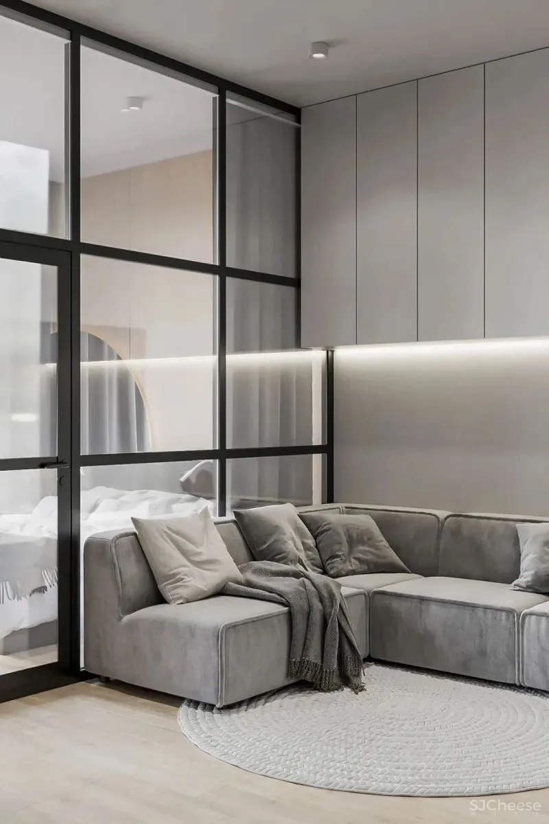 70㎡盐系公寓，空间虽小却一应俱全！