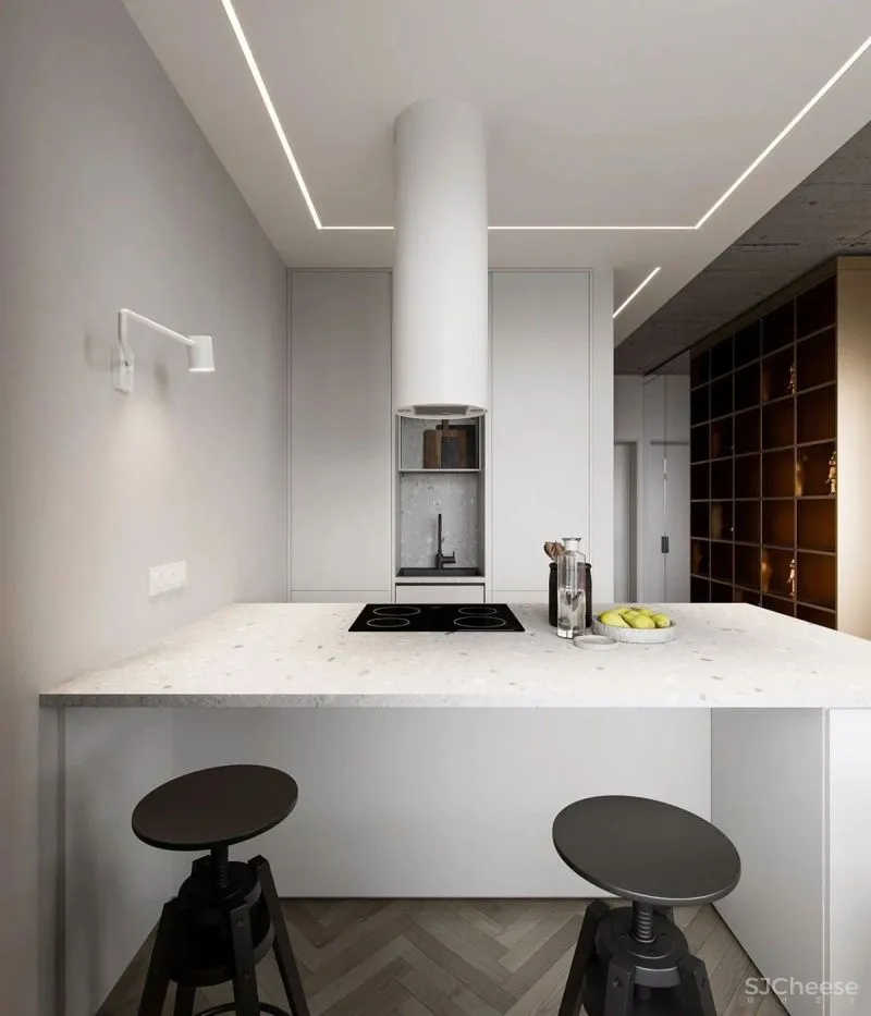 这个年轻女孩的37㎡公寓，被打造成了“首饰盒子”！