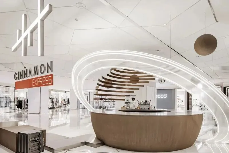 商业空间:肉桂咖啡,咖啡和设计都很有想法 图盈拓新