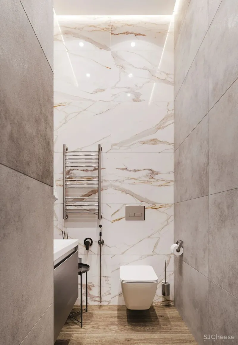 106㎡三居室，质感轻奢！