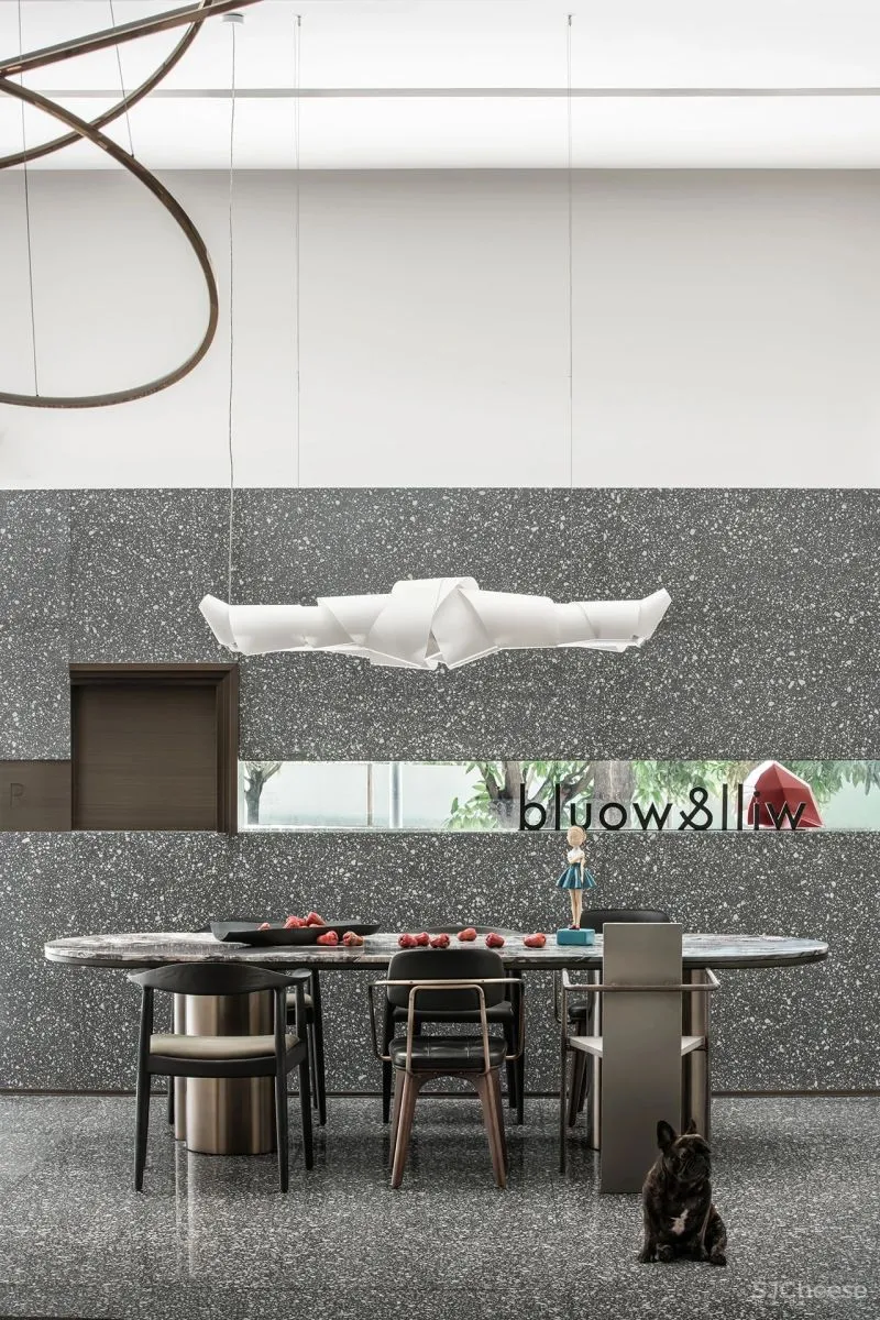 如聿设计:一抹灰蓝色,演绎优雅的高级旋律!