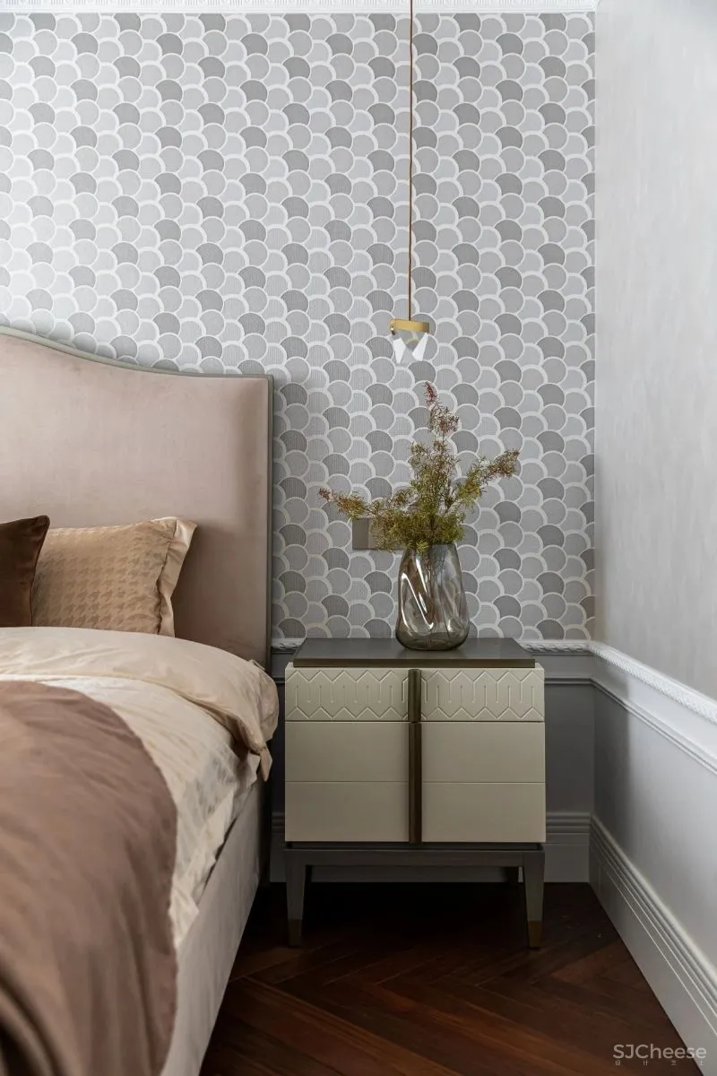 石膏灯盘上墙,这个家美的不像话 花漾美作