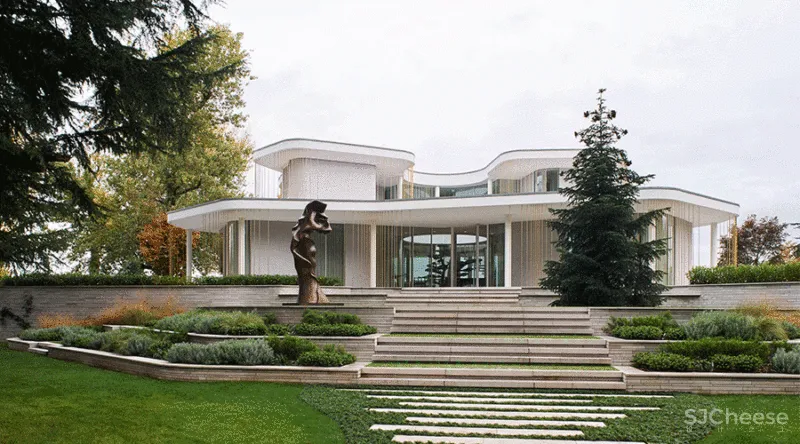 1000㎡神仙般的湖景酒店别墅，秒杀上亿的海景豪宅！