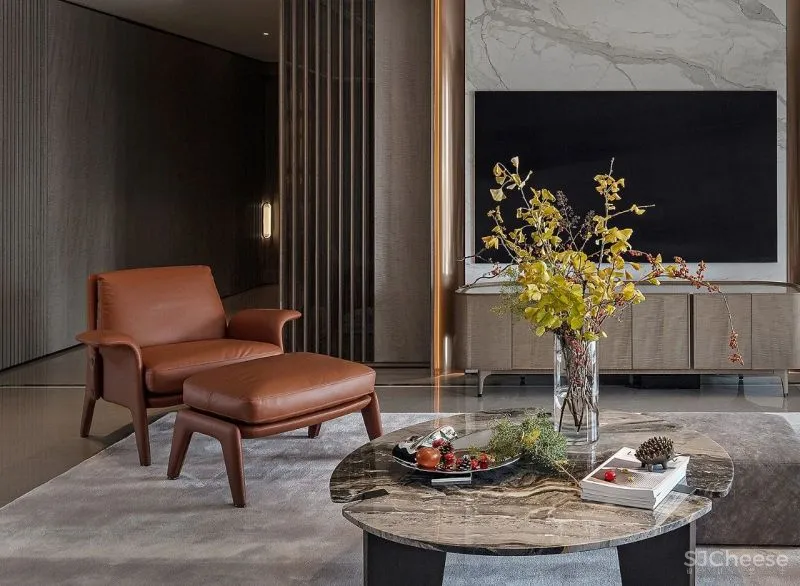 鸿艺源设计:260m²精奢大平层,清享静谧闲适生活!