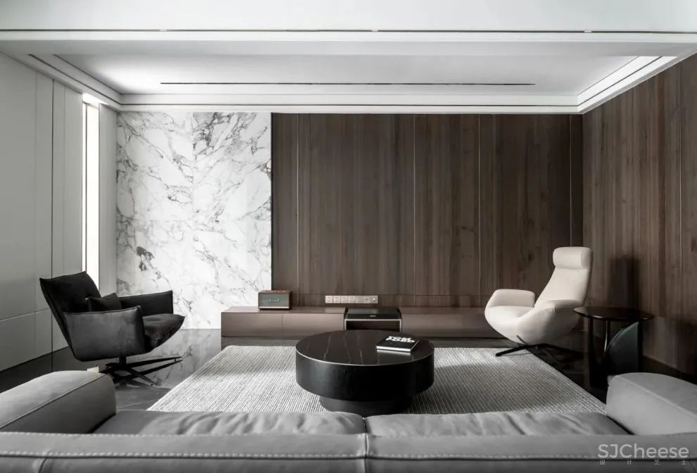 147㎡住宅 150㎡花园，极简几何下的美学住宅 皋邸设计