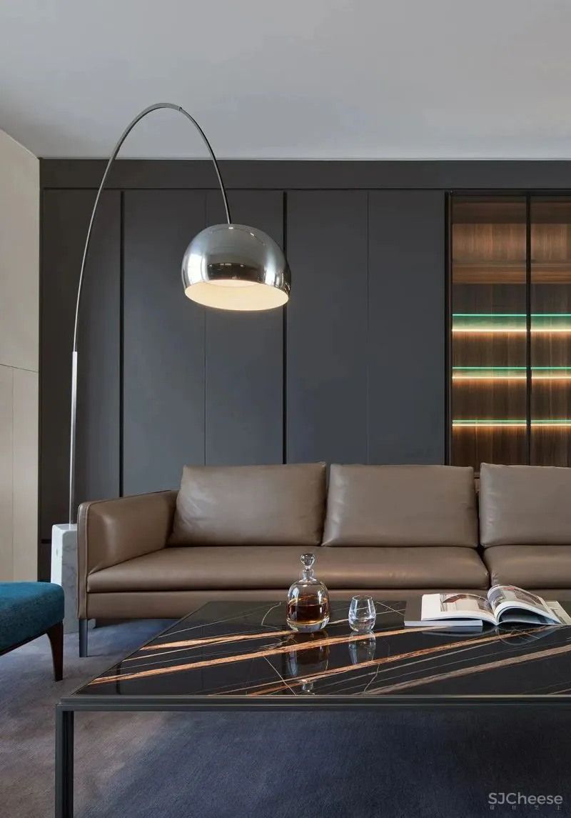 540m²顶层复式,极简设计还原生活本质丨简美设计