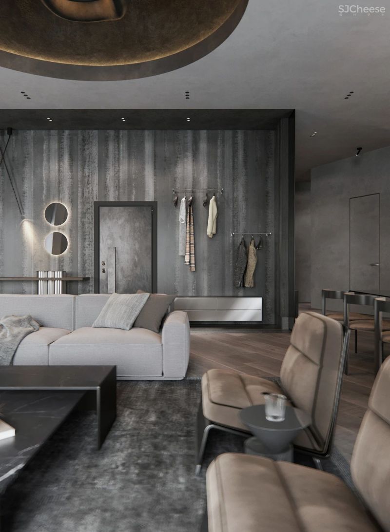 Ira Kulyk新作|180m²灰色调别墅设计