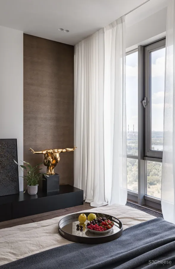 虽然空间不大,设计师却下足了功夫,让储物、功能性、时髦感通通拥有!