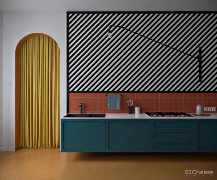 有颜有趣的瓷砖铺贴创意!