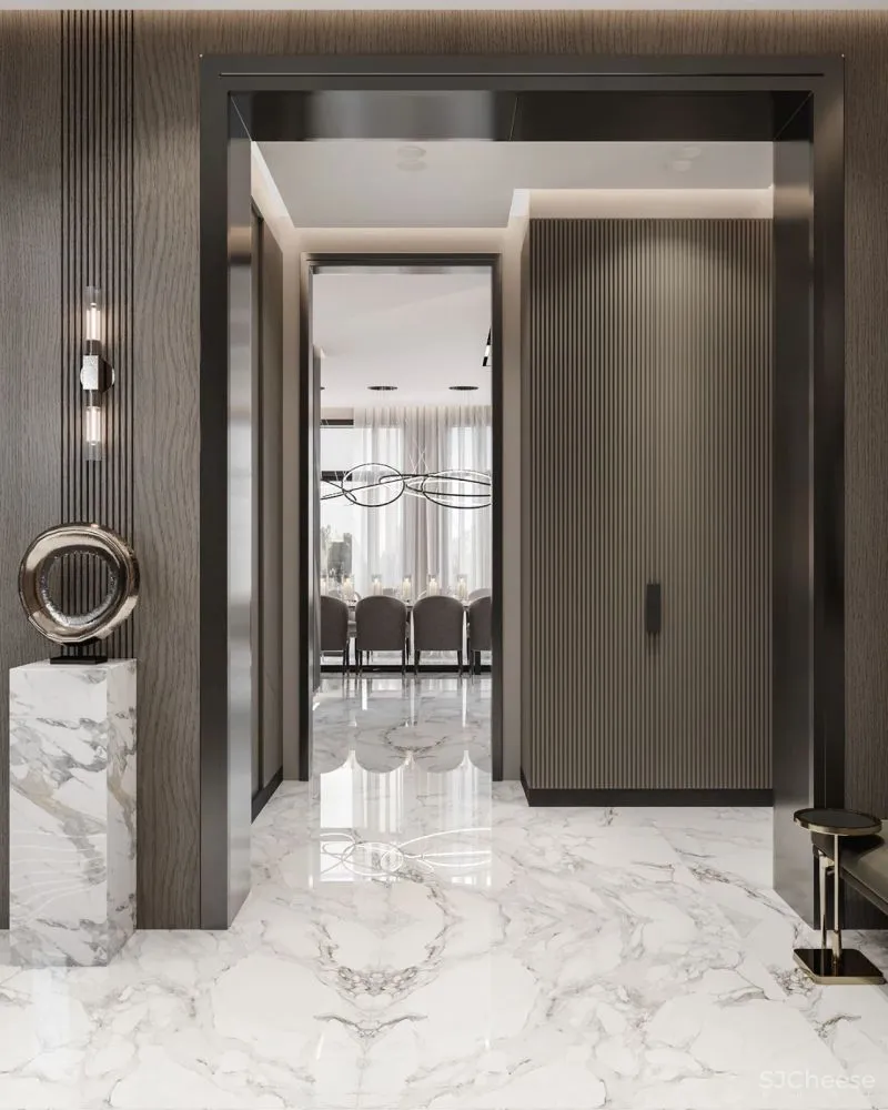 100个·轻奢系入户玄关设计