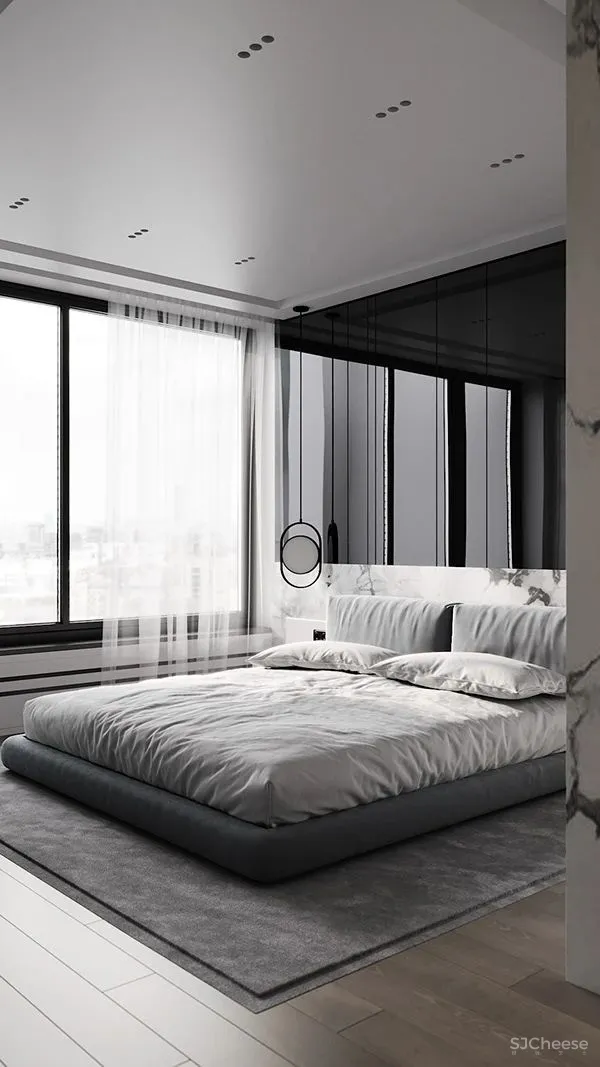 黑白灰,禁欲系的高冷风!