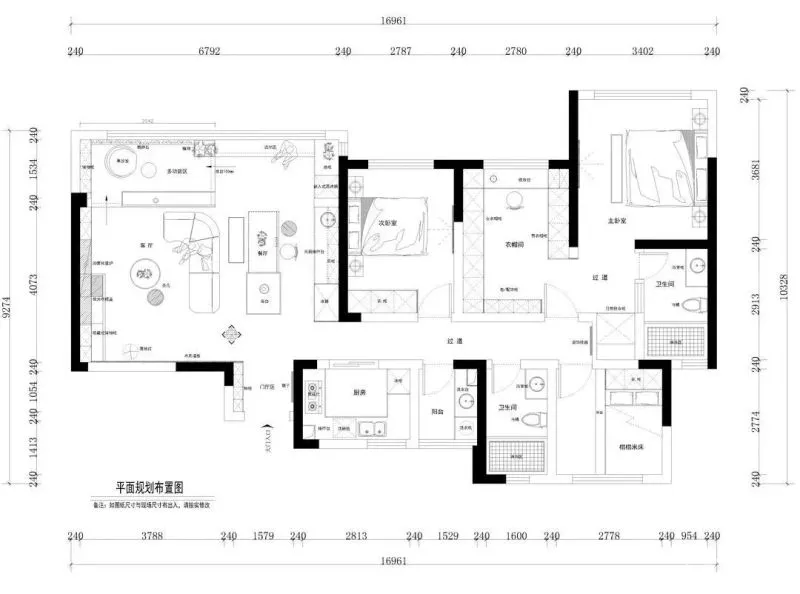 力量黑 生机绿,这个128㎡家既有蓄势的氛围,又有向上的张力! 璞予设计