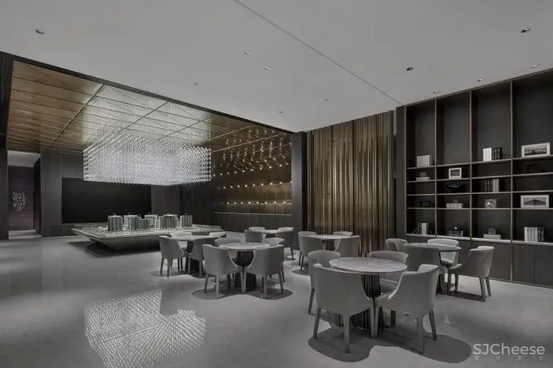 极简线条韵律,宛若游园的当代空间 GFD广飞设计