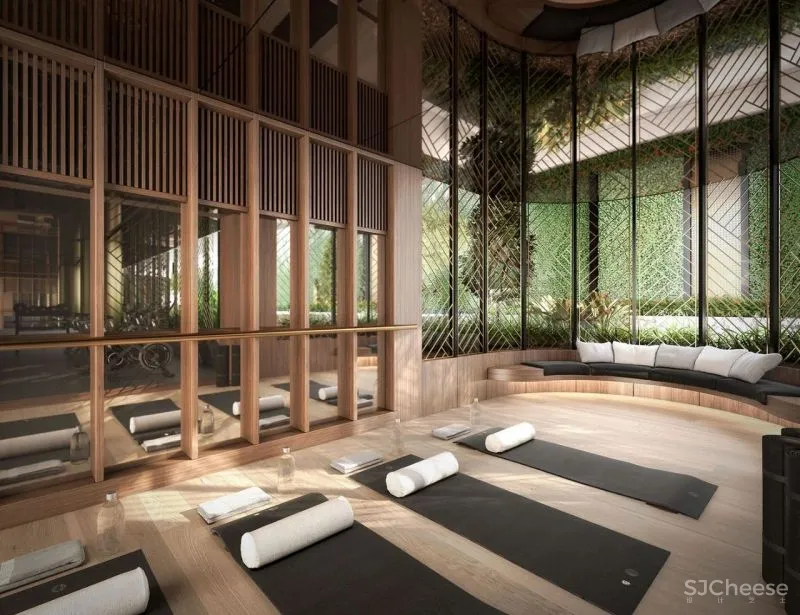 平淡无奇的公寓设计,细心布置的公区是亮点