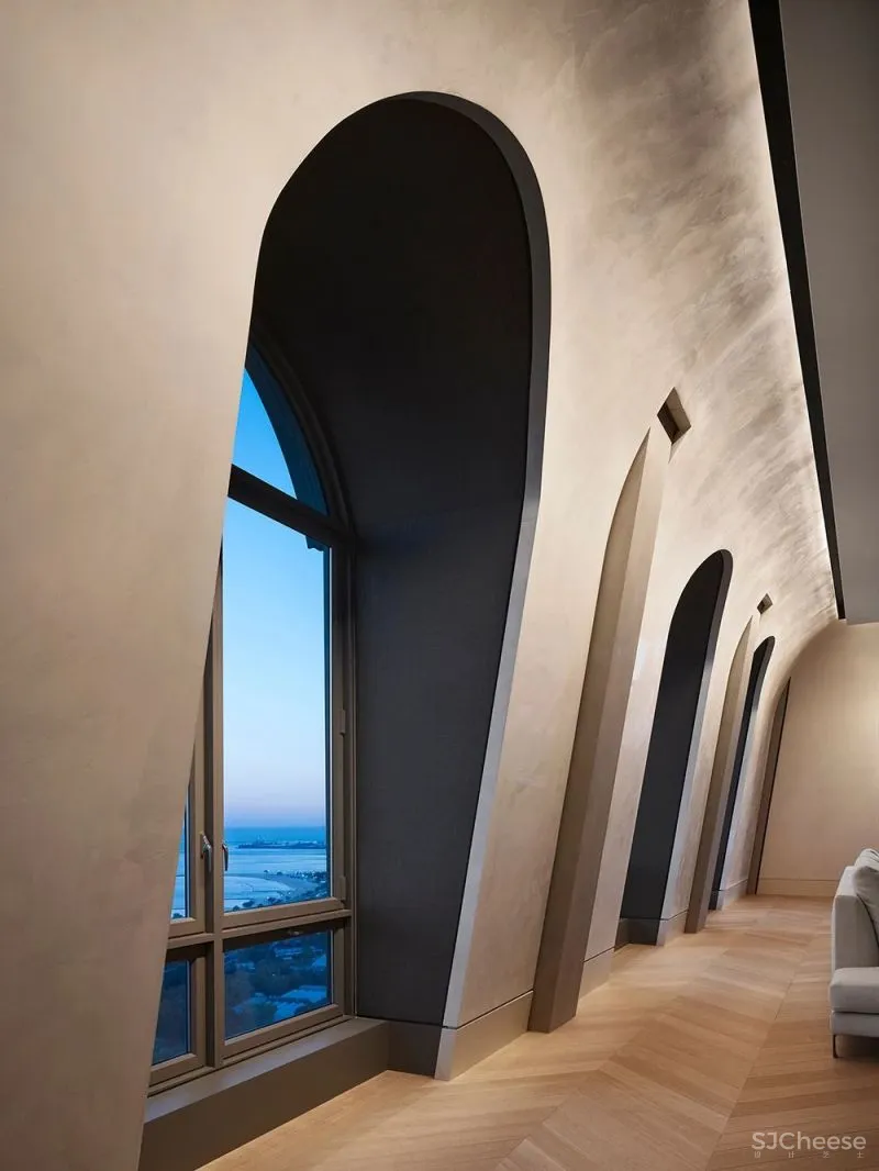 Wheeler Kearns Architects丨被艺术品包围的顶层公寓