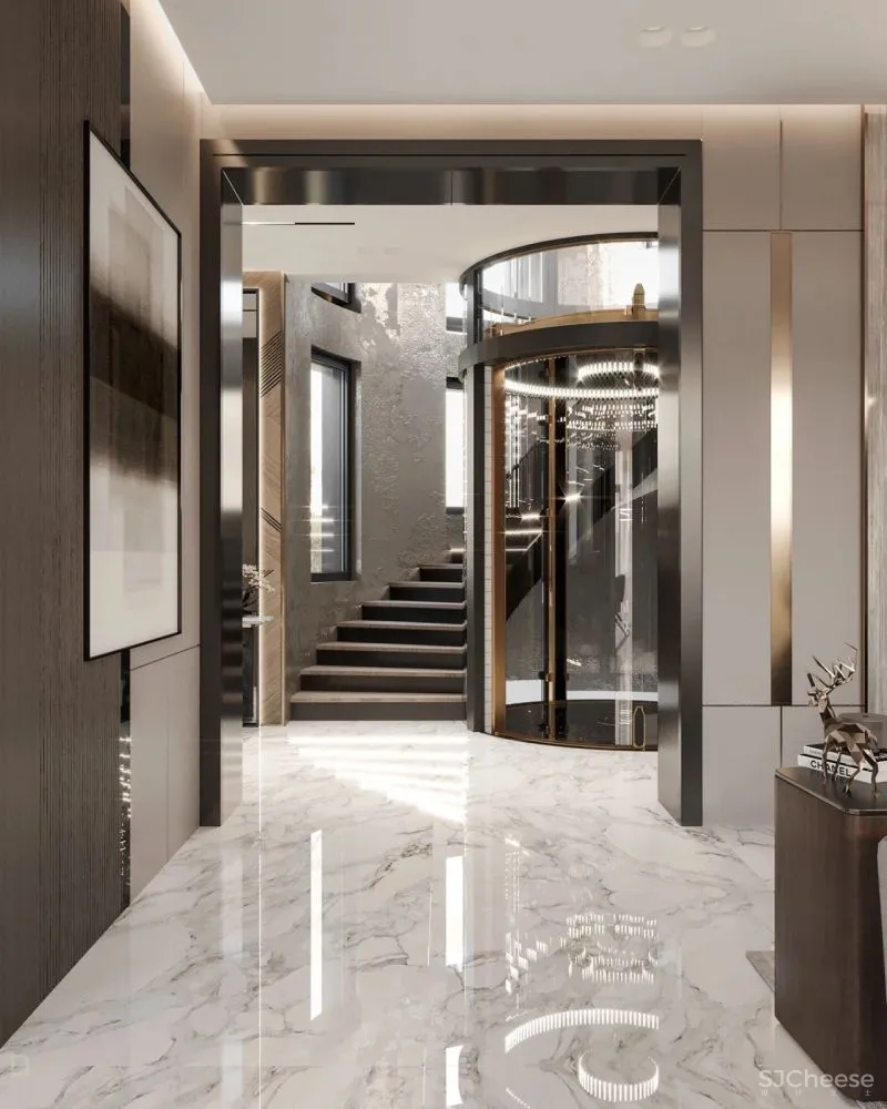 100个·轻奢系入户玄关设计