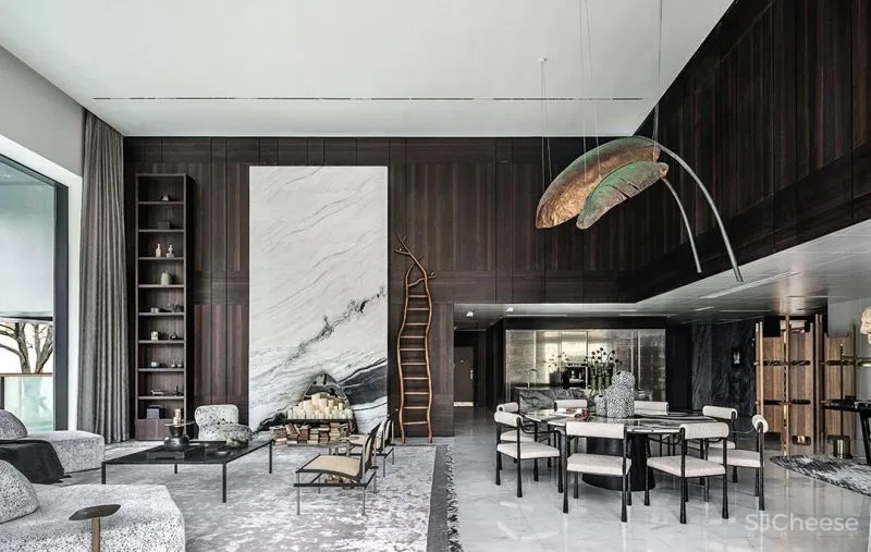 G ART 集艾 410㎡ 野奢大平层,自带空中泳池,坐拥一座山!