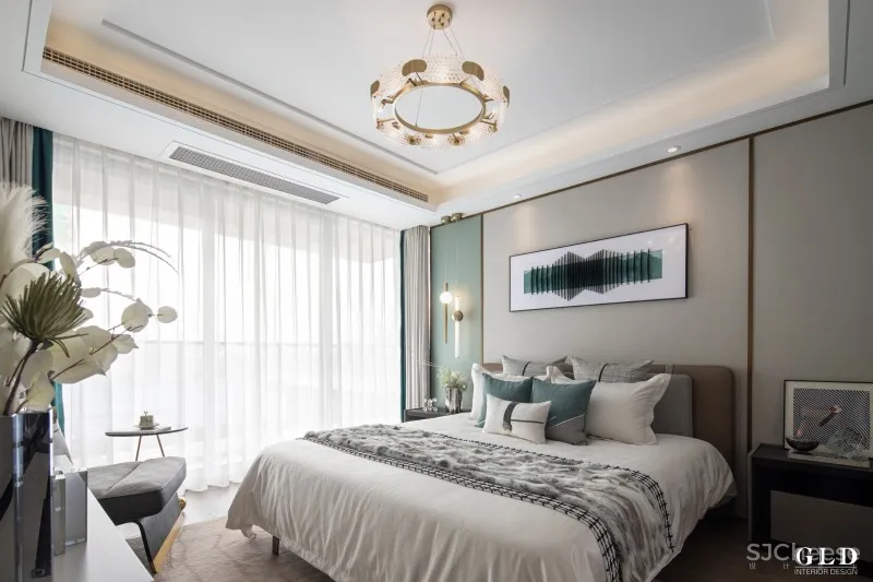 GLD绿檀设计作品| 巴夫洛小镇项目下叠样板间