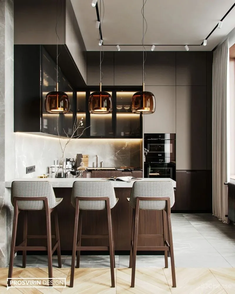 90㎡现代轻奢,营造舒适温暖感!