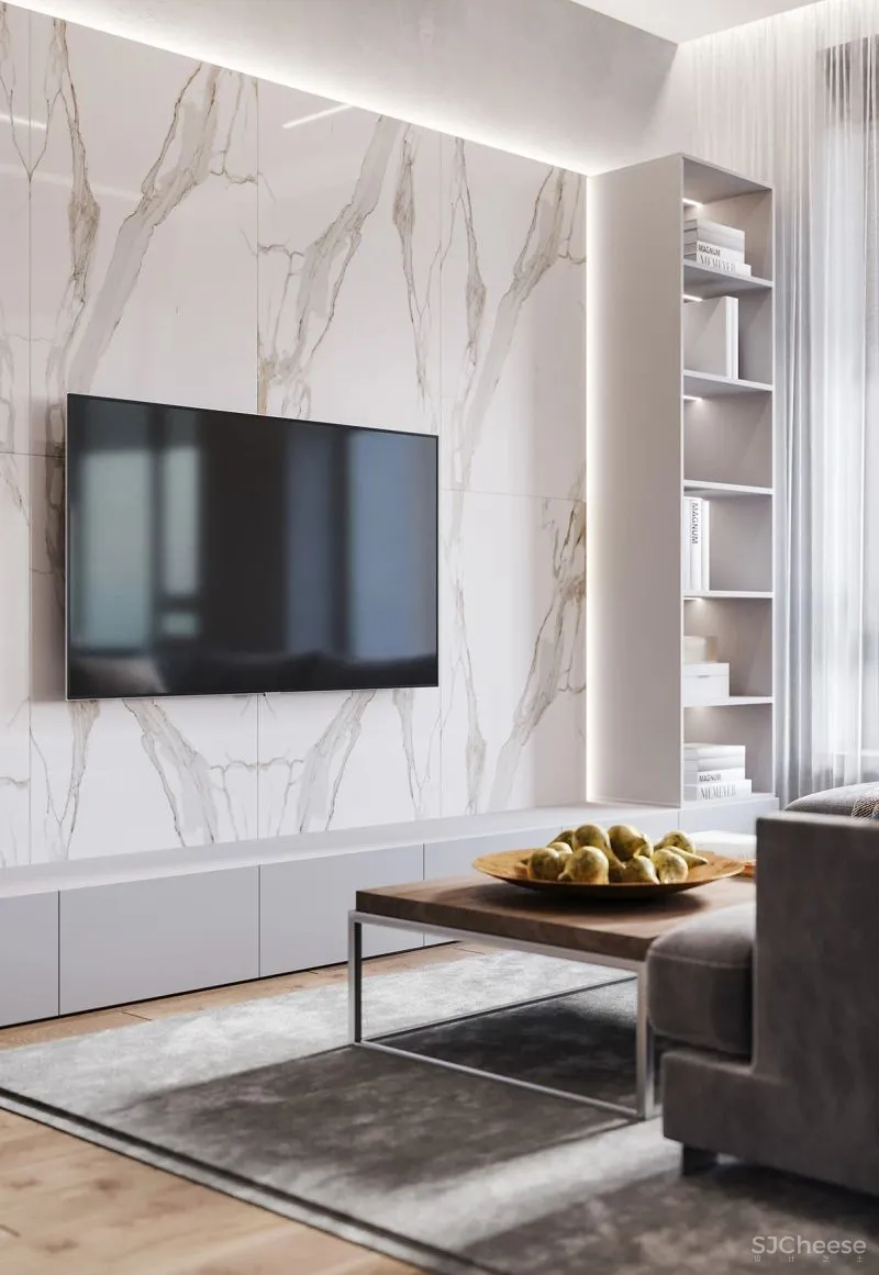 106㎡三居室，质感轻奢！