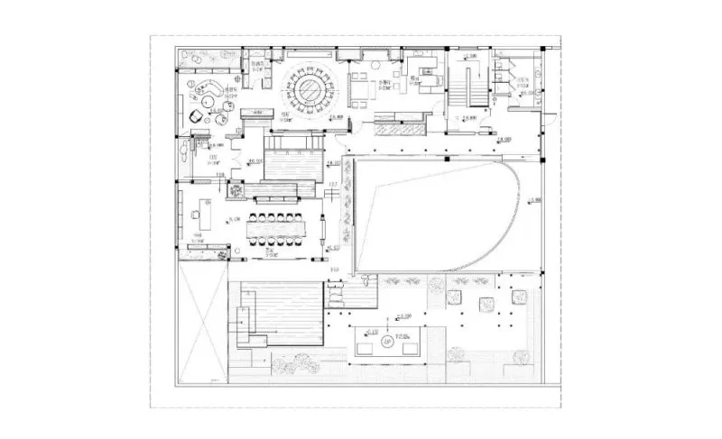 屋顶上的庭院，天空下的小雅 大相设计