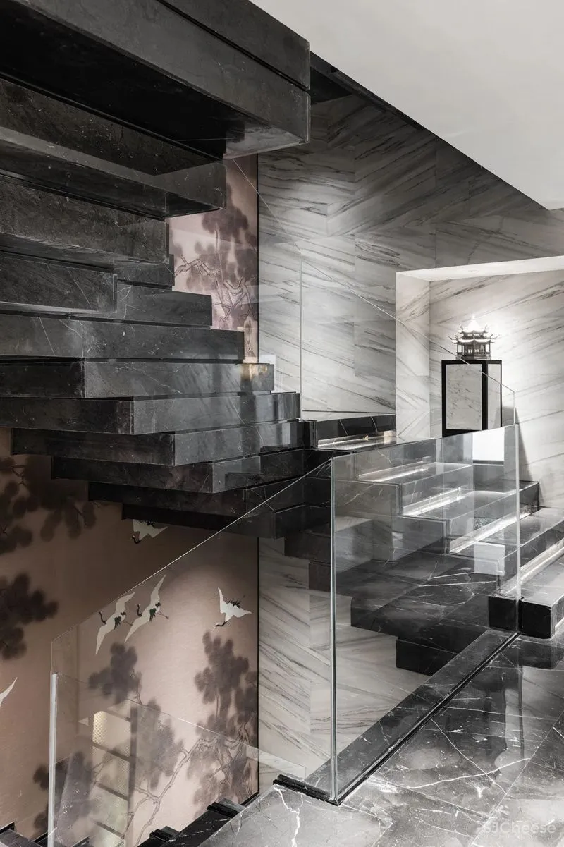 WJID.维几设计 重庆「融创·长乐雅颂」850㎡别墅样板间