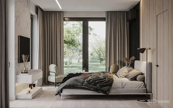 250㎡高级黑别墅,定义奢华