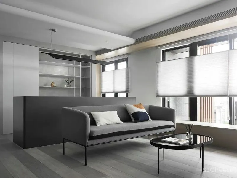 99㎡一家四口的家,灰感轻奢,优雅极致