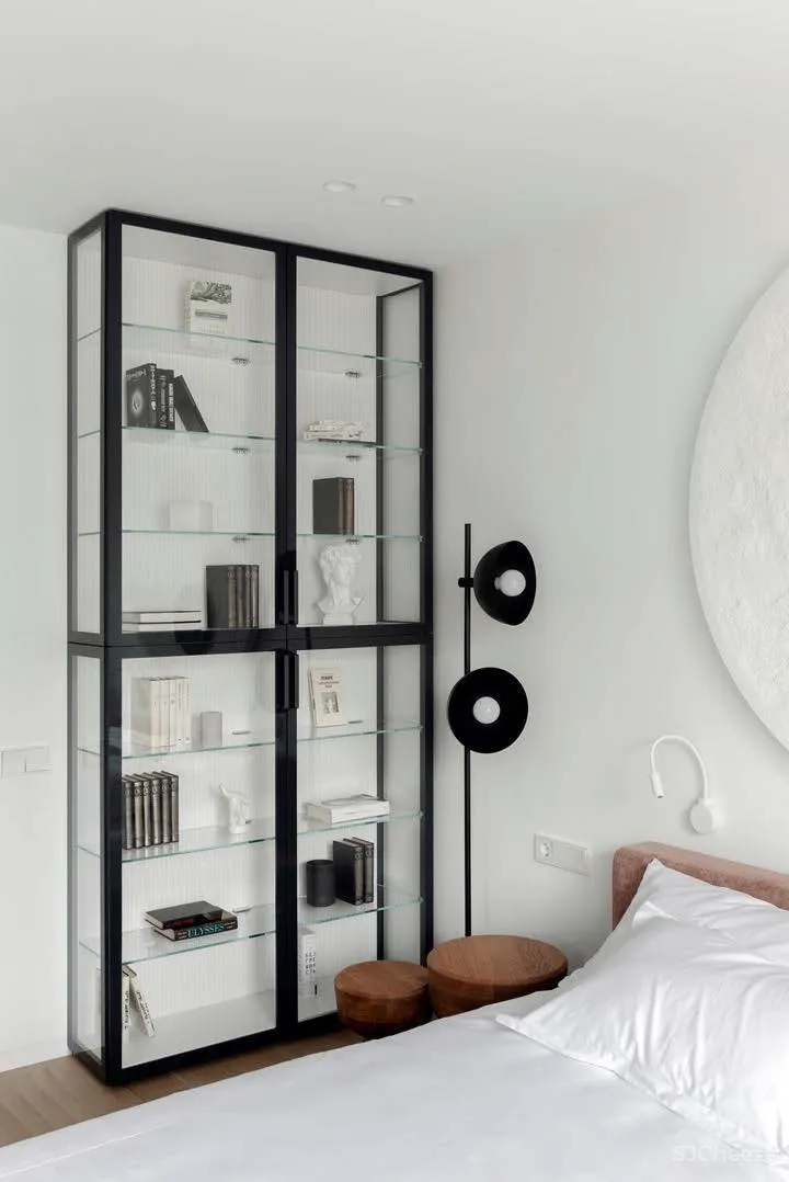 70㎡ 一居室,无主灯的客厅好看又显大!