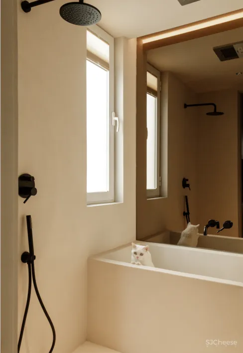 64㎡也能实现顶配侘寂风?