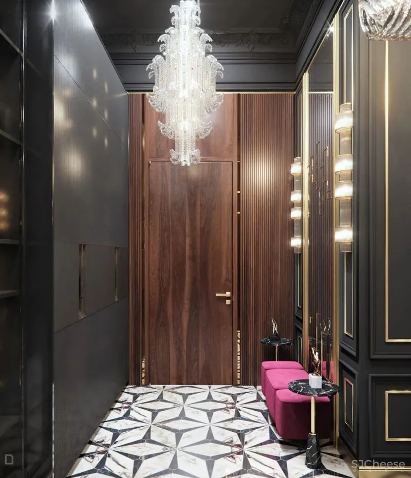 100个·轻奢系入户玄关设计