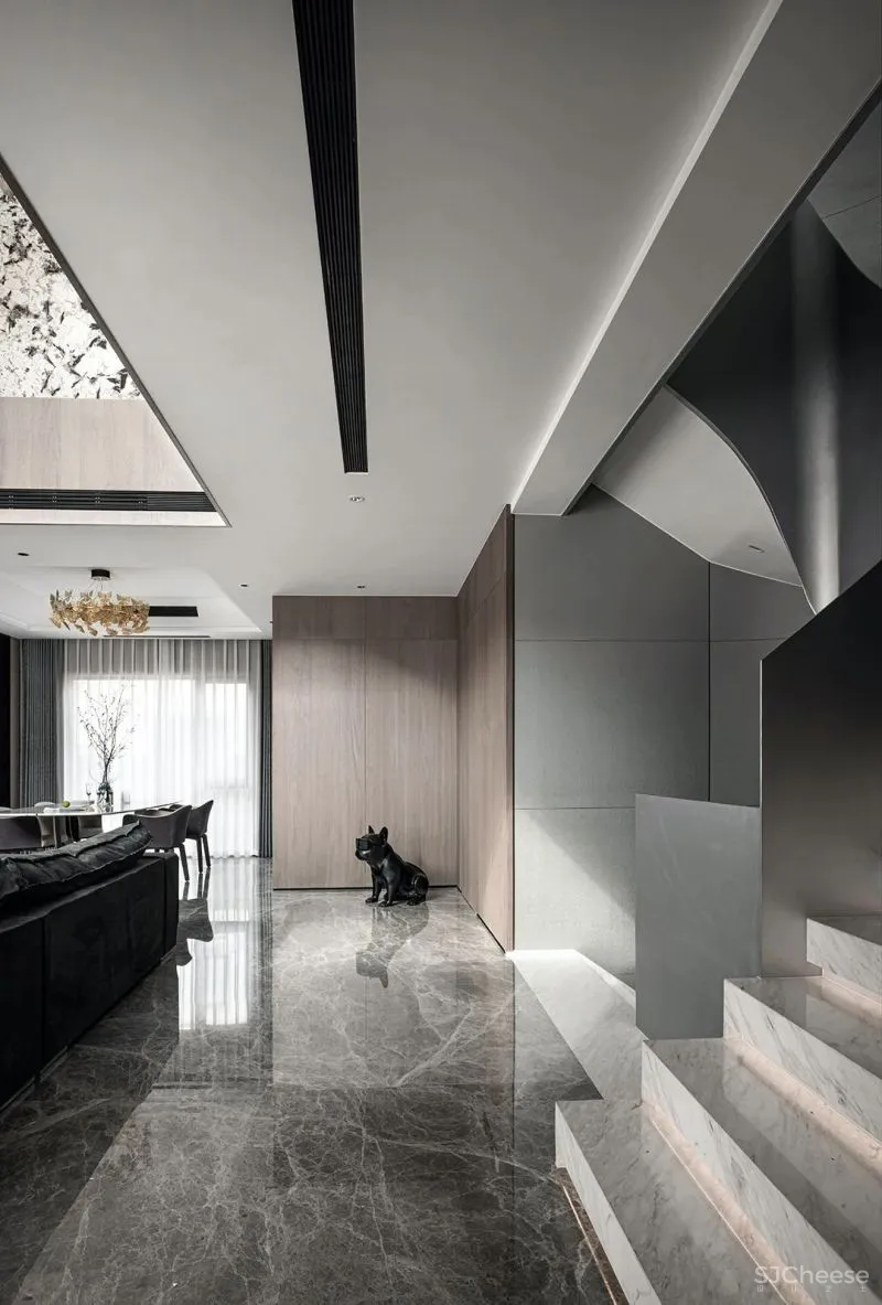 苏州 450㎡ 至简大宅设计,90后渴望的自由与个性