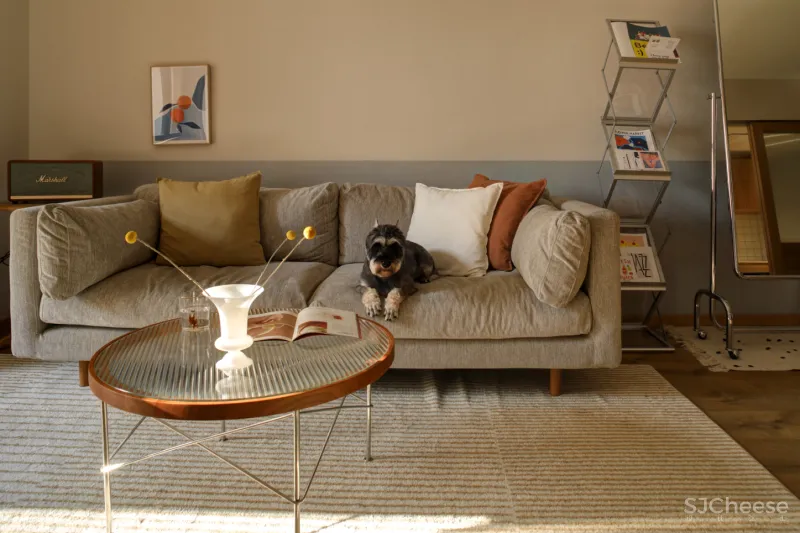 不是所有的原木风都叫MUJI,这个104㎡更耐看