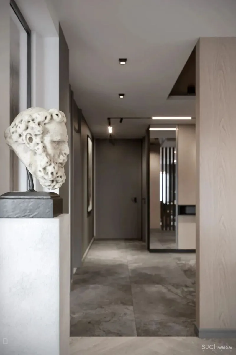 100个·轻奢系入户玄关设计