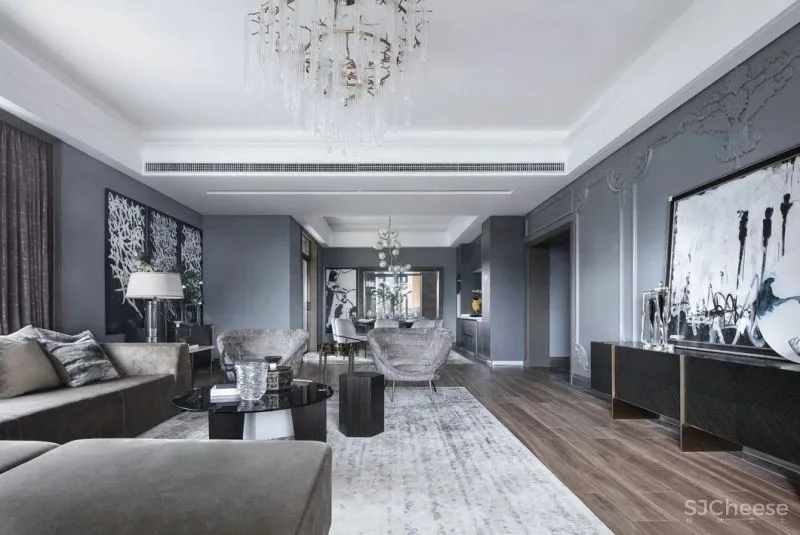 梁志天作品:万科安品园舍别墅,文雅和畅的当代写意 !