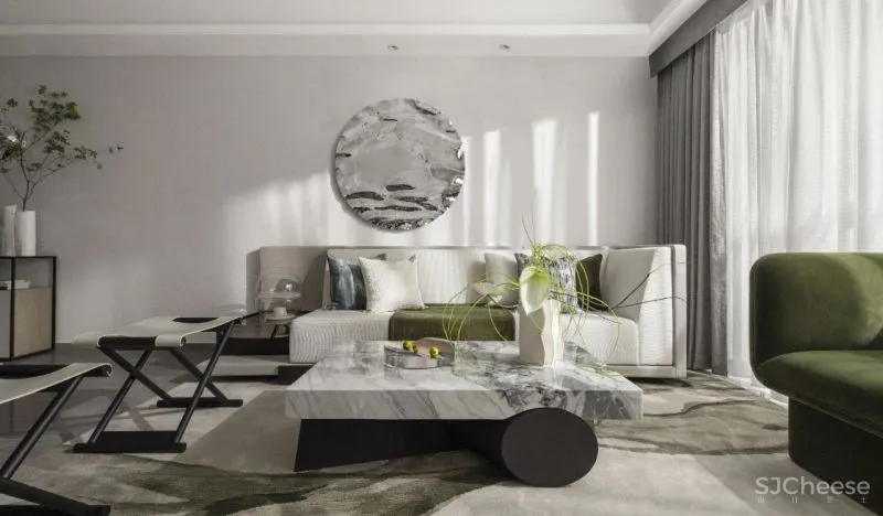 观致设计：水墨韵律 素雅花艺，独有的东方气韵