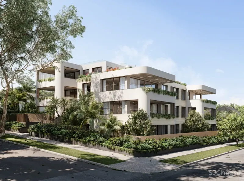 每套户型都不同的住宅楼,不一样设计一样的简洁美